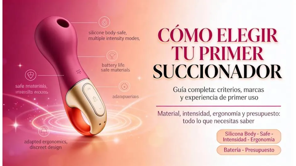 Cómo elegir tu primer succionador de clítoris